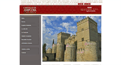 Desktop Screenshot of castillodeampudia.com